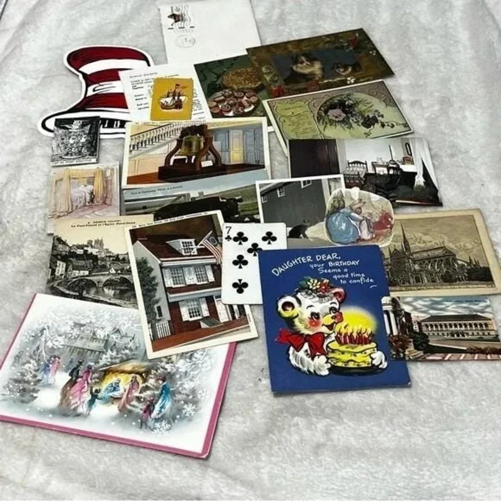 50+ piece Ephemera Lot 5 Collage Crafting Junk Journals Scrapbooking